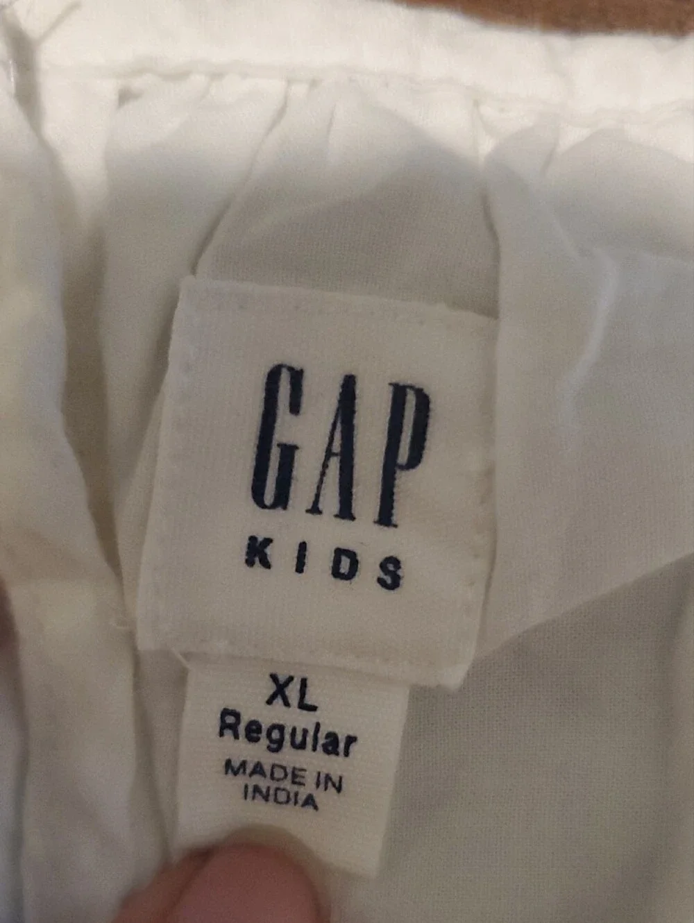 GAP White Eyelet Sleeve Casual Sun Dress